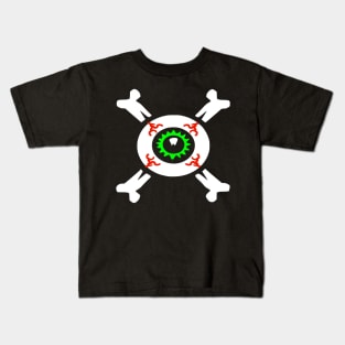 Eye-ball and Cross-bones Kids T-Shirt